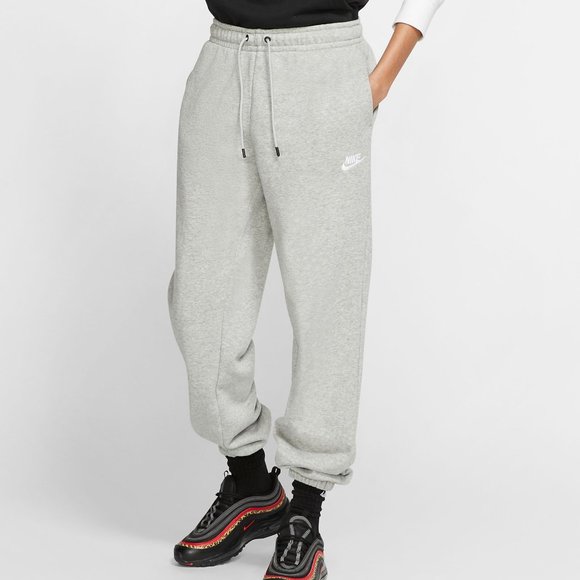 Nike Pants - Nike Sportswear Essential Gray Fleece Sweatpants